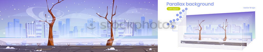 Image, Stock Photo lake view Lake Watercraft