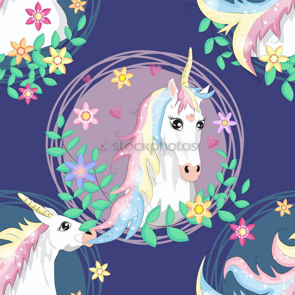 Similar – Image, Stock Photo Unicorn and Rainbow