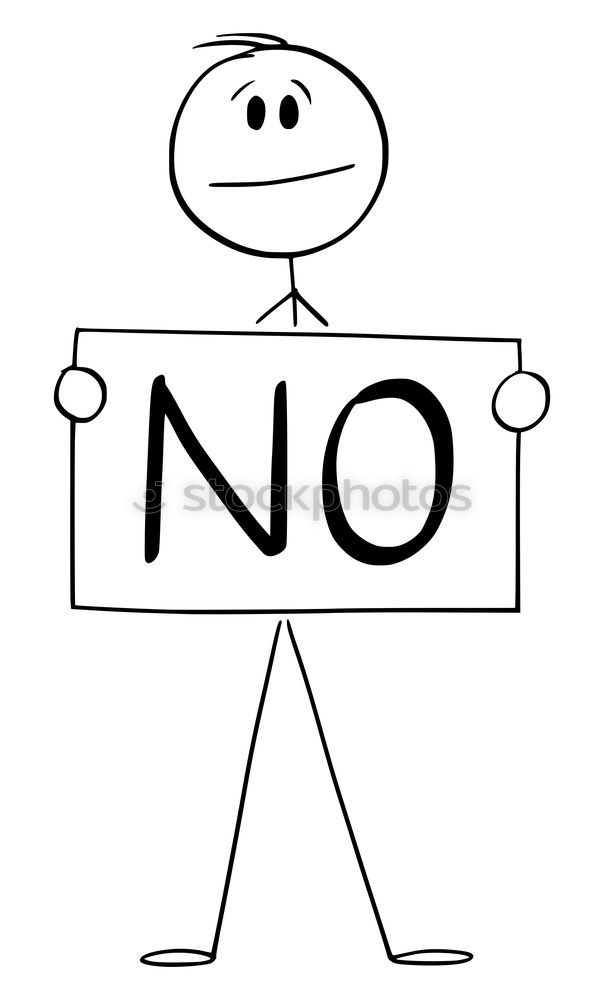Similar – Image, Stock Photo Nope. Speech bubble