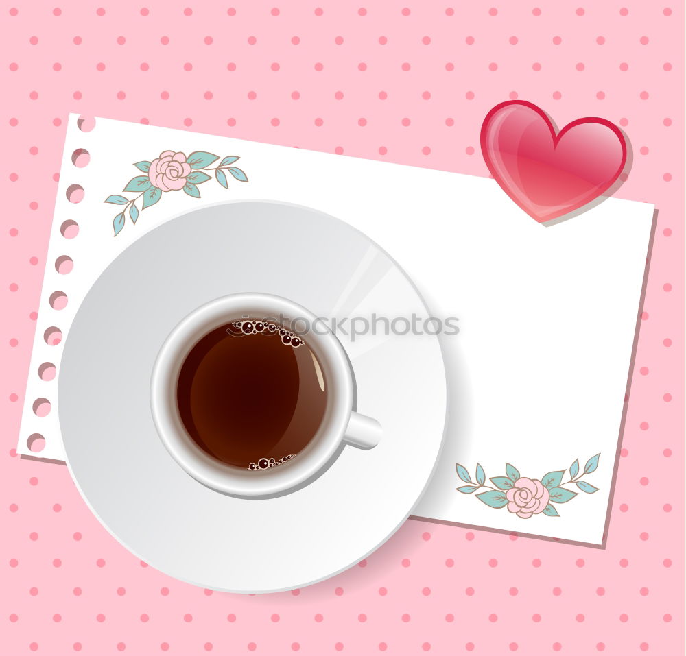 Similar – Image, Stock Photo A cup of love. Beverage