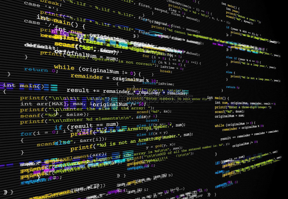 Similar – Computer screen displaying program code