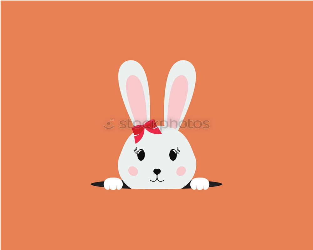 Similar – Image, Stock Photo Easter bunny