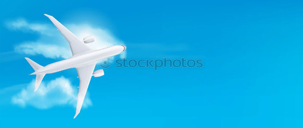 Similar – Image, Stock Photo landing Departure