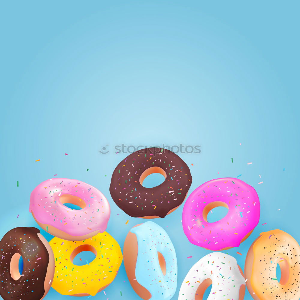 Similar – doughnut Art Work of art