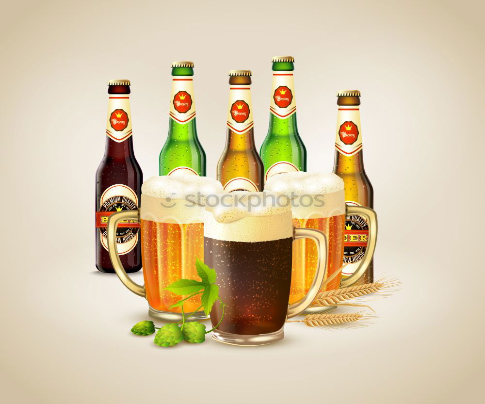 Similar – Image, Stock Photo sixpack Beer Lifestyle Joy