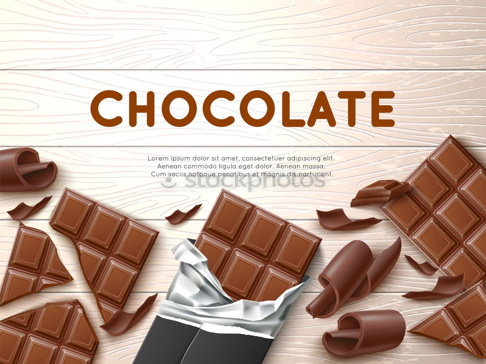 Similar – Chocolat Lebensmittel