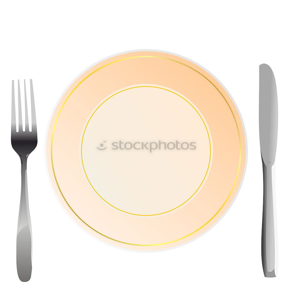 Similar – Image, Stock Photo fork, plate, knife