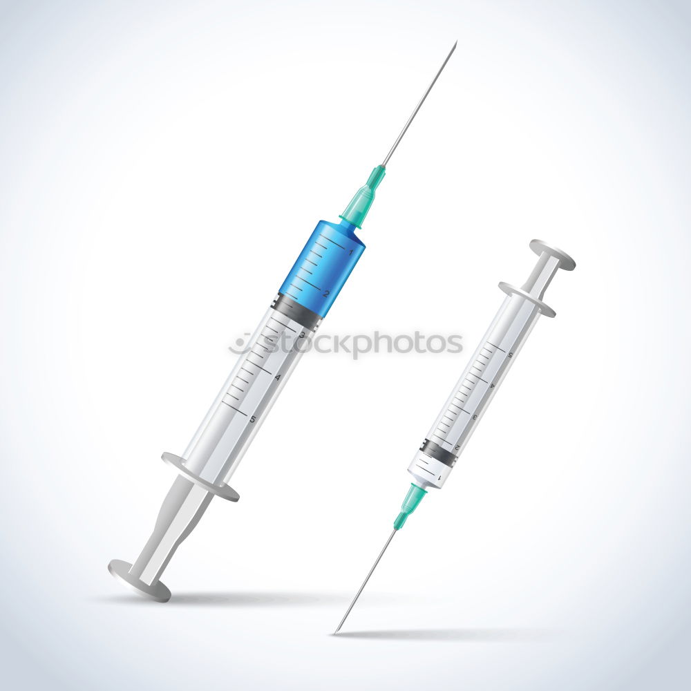 Similar – Medical syringe isolated over white background, injection]