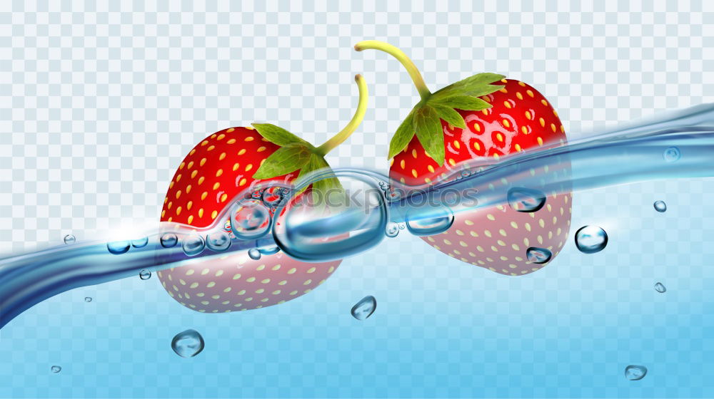 Similar – Image, Stock Photo Lonely Strawberry Art