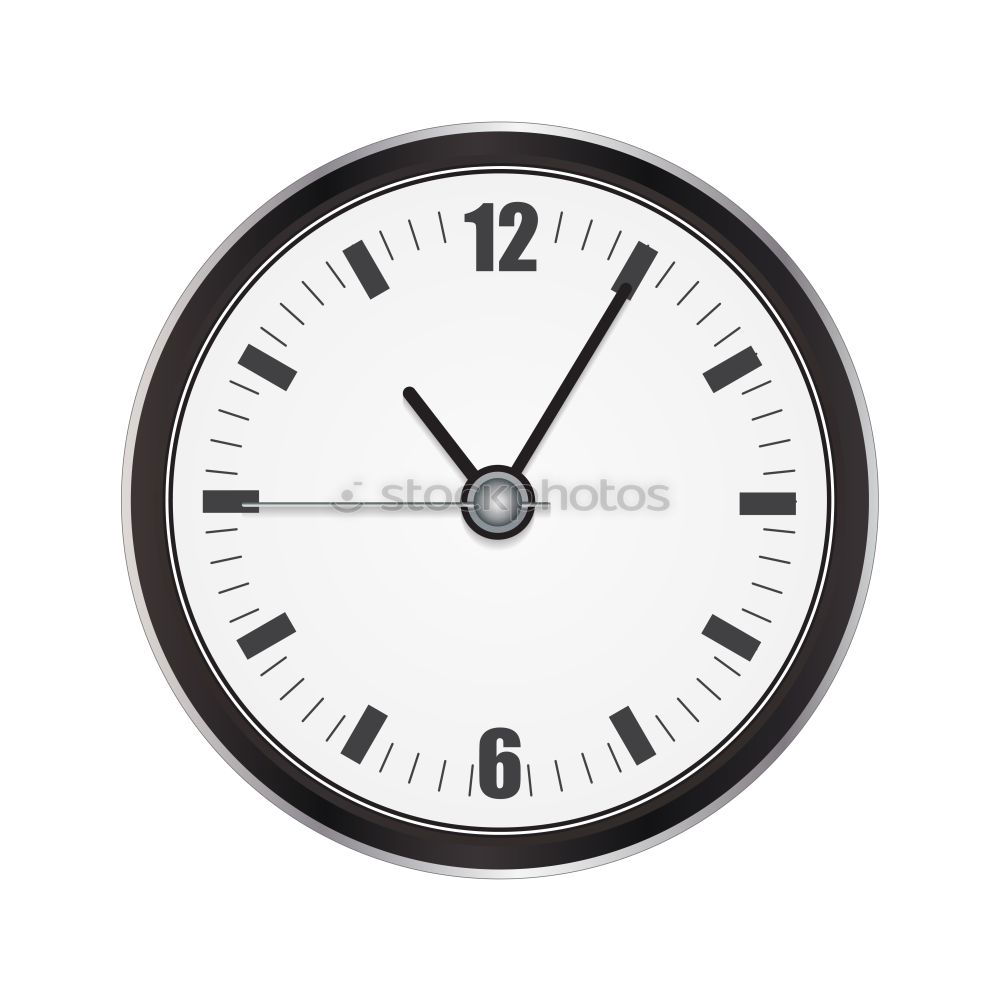 Similar – Clock Time Round