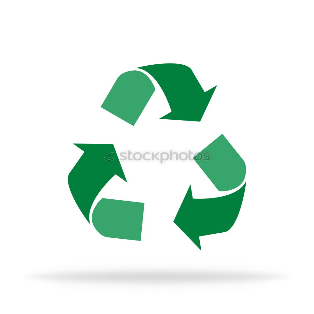 Similar – Yellow, red and blue recycle bins with recycle symbol. Recycling concept