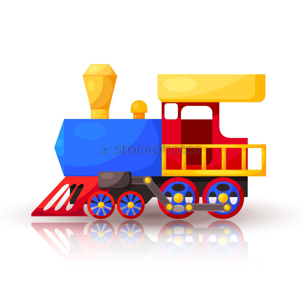 Similar – toy train Railroad Engines