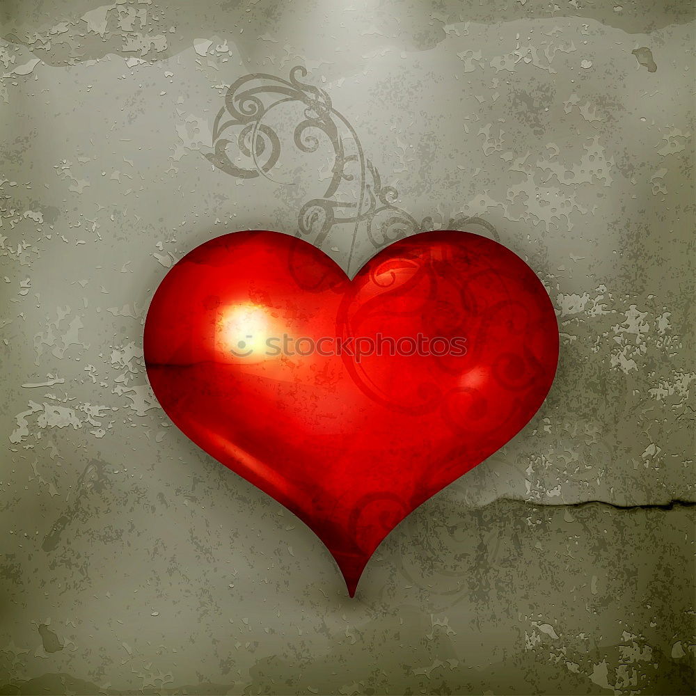 Similar – Image, Stock Photo heart of gold Heart