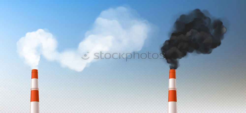 Similar – Smoking colorful chimney