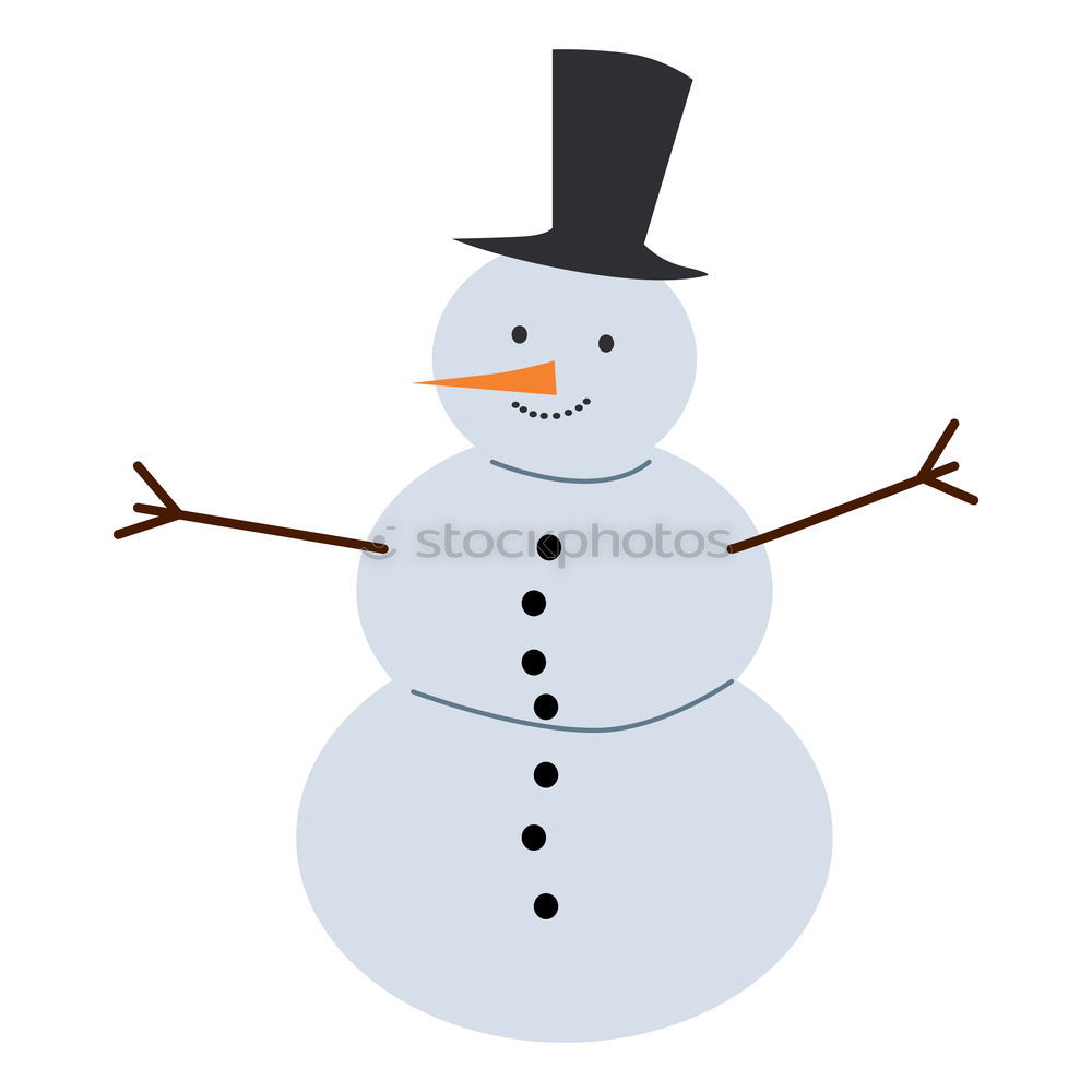 Similar – Image, Stock Photo SNOWMAN Christmas & Advent