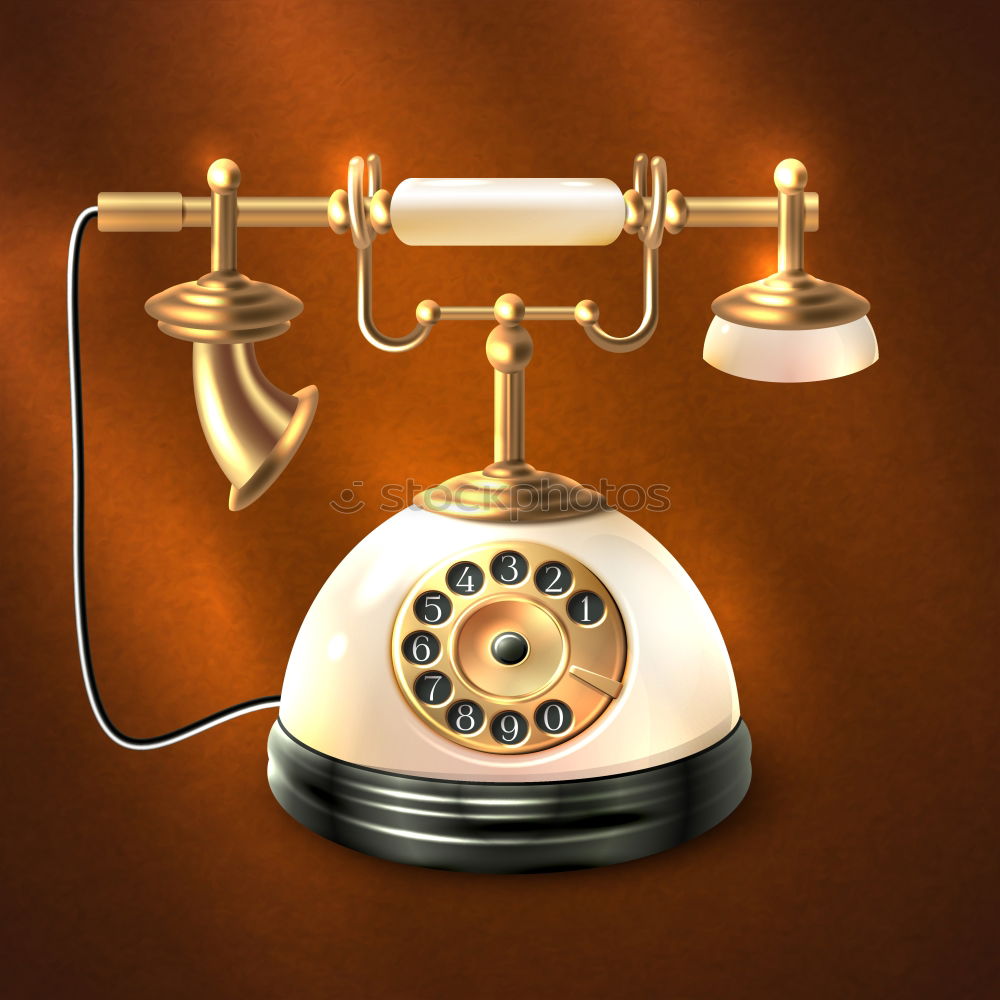 Similar – retro phone