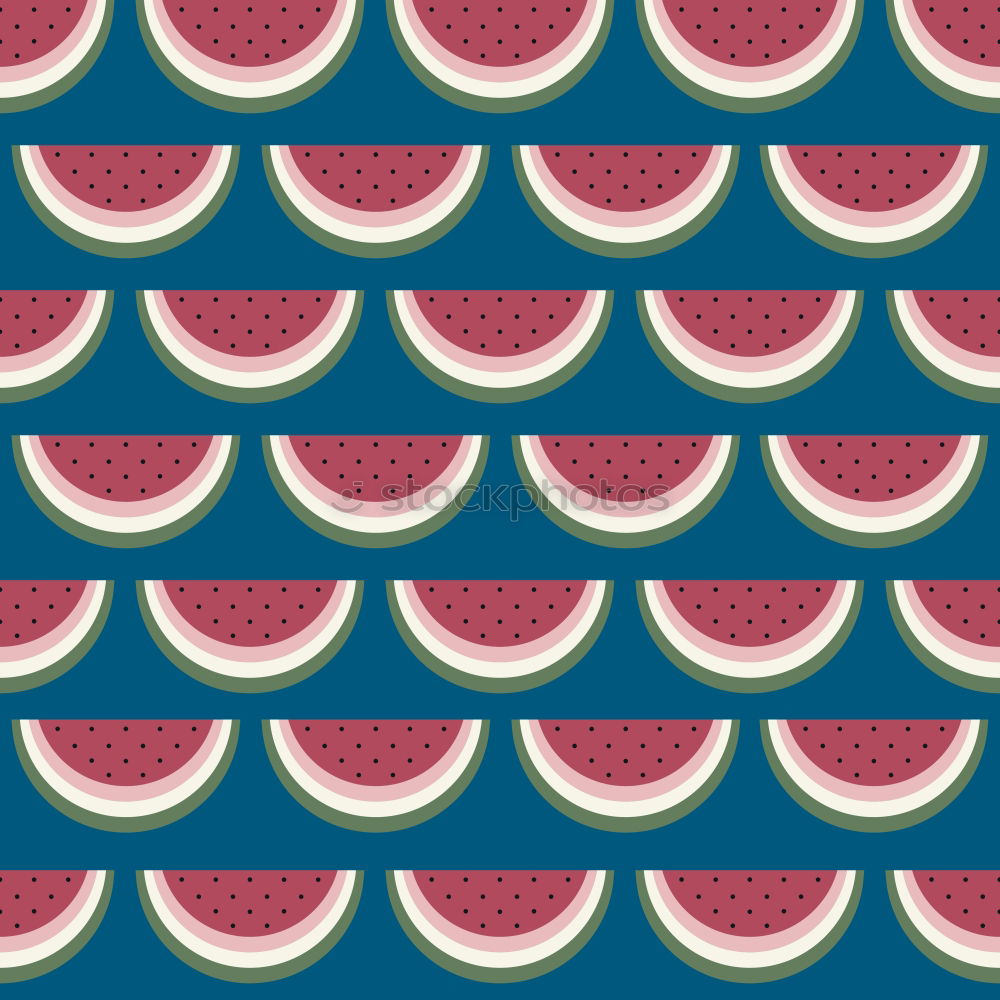 Similar – Pattern red watermelon on background. Flat lay, top view