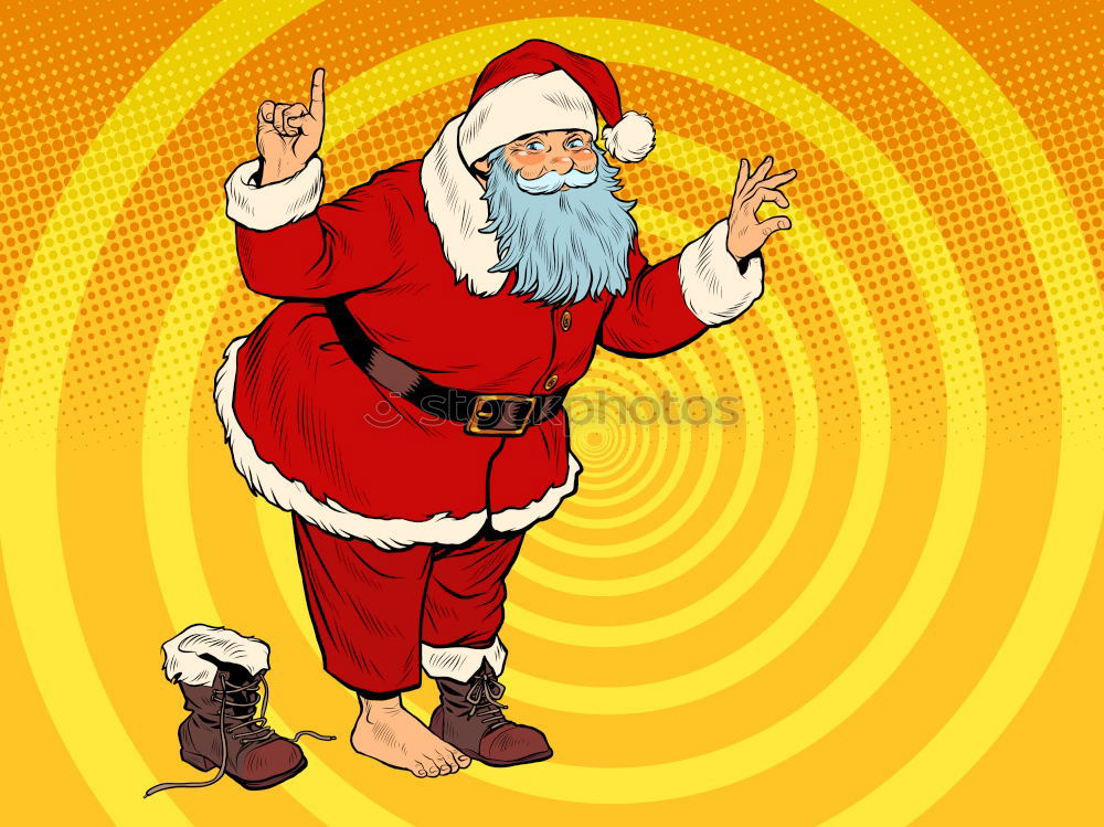 Similar – Image, Stock Photo AK# Santa Claus goes Orange