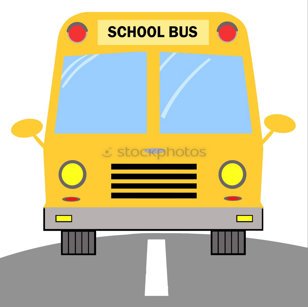 Similar – Image, Stock Photo school bus  loading=