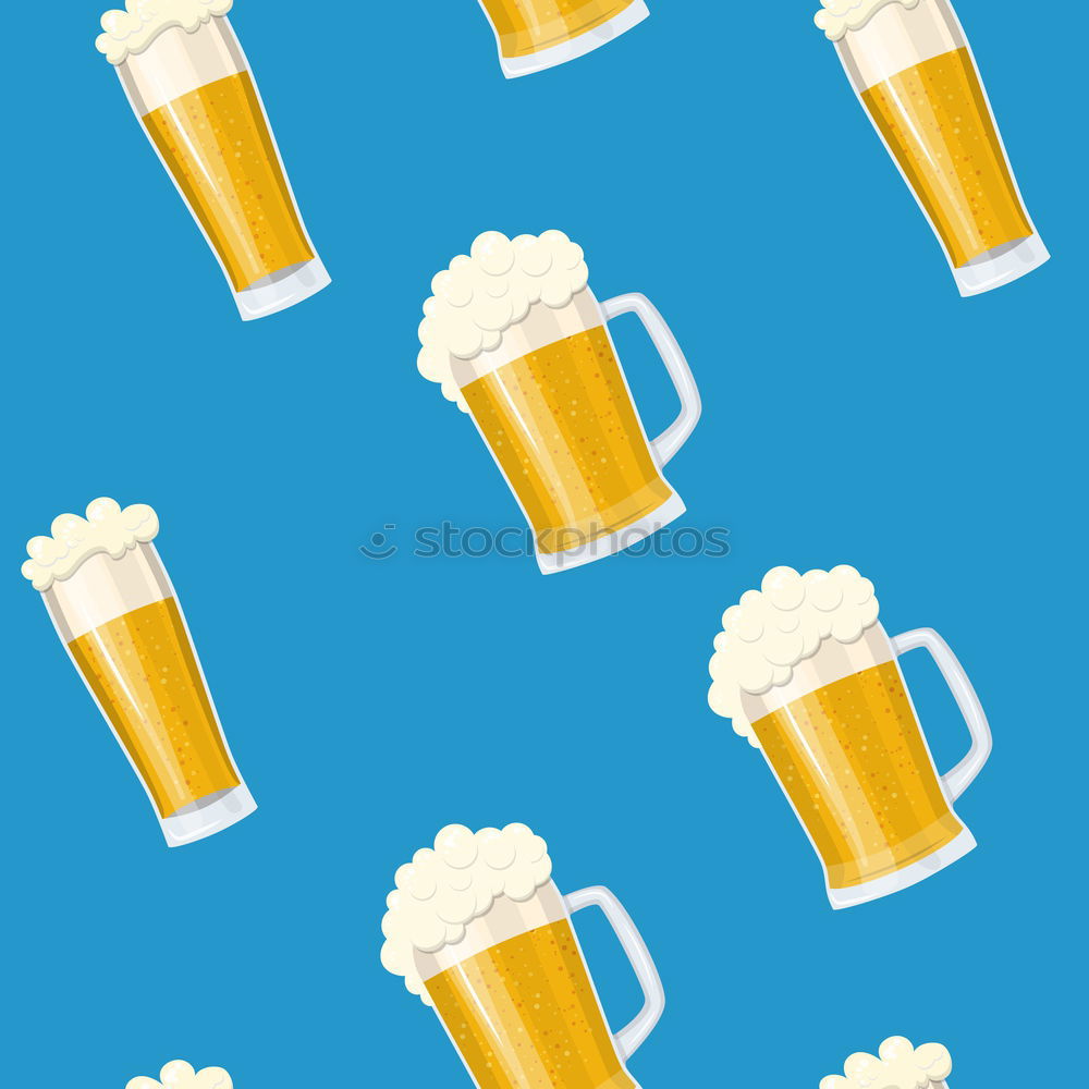 Similar – Image, Stock Photo Table set, two beers, please.