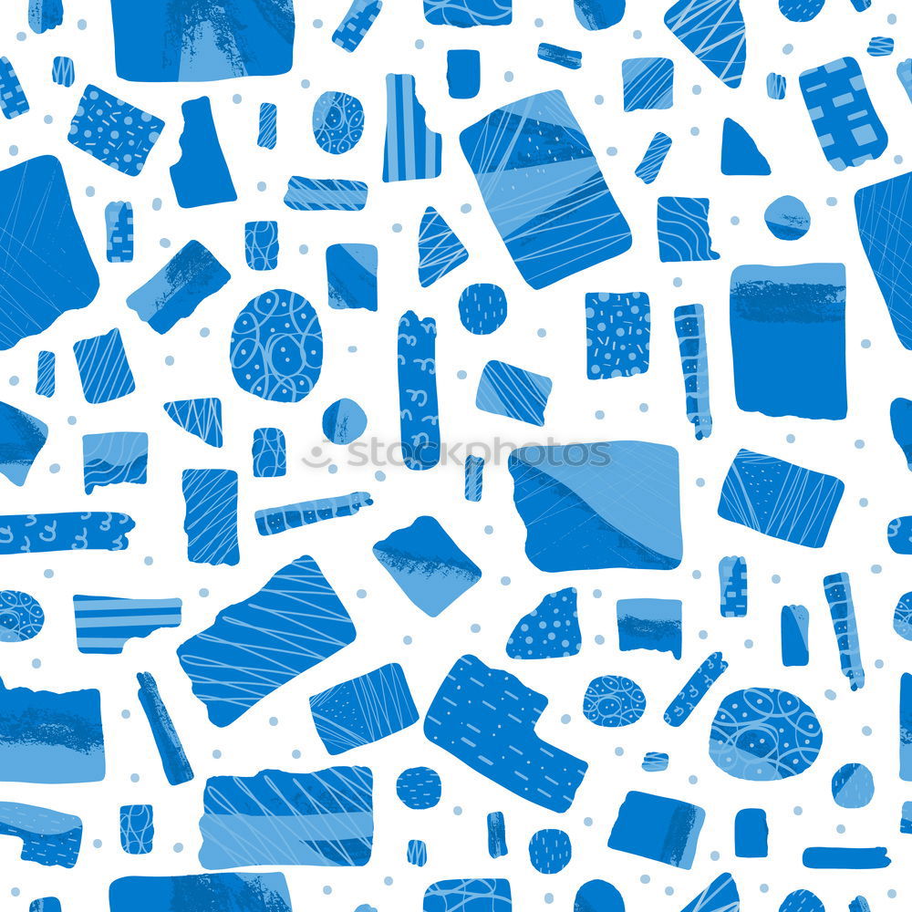 Similar – Image, Stock Photo Blue foam blocks Style