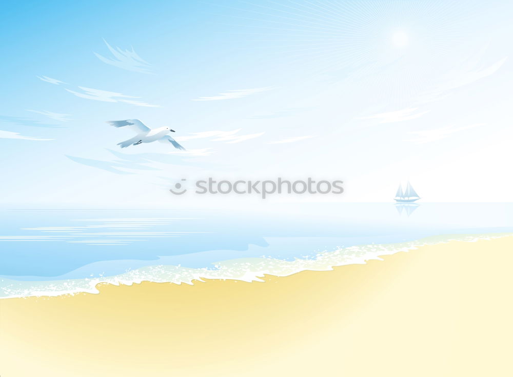 Similar – Image, Stock Photo Foam mermaid on the beach