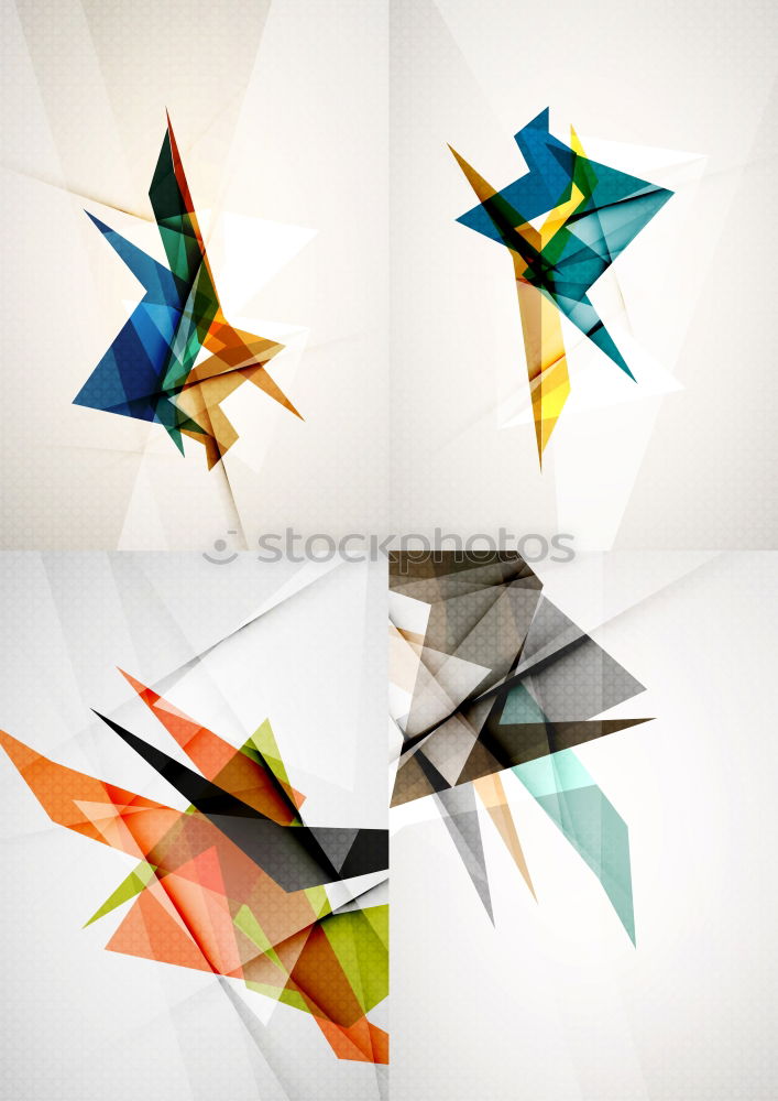 Similar – Image, Stock Photo Two origami bow Design