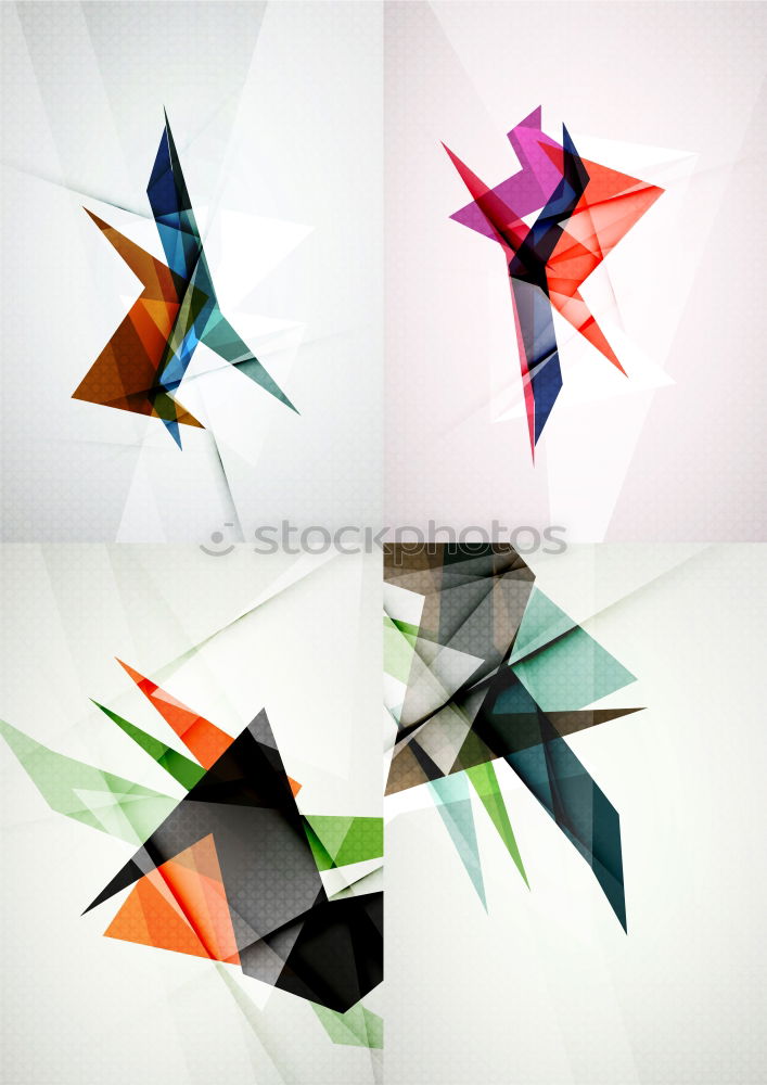 Similar – Image, Stock Photo Two origami bow Design