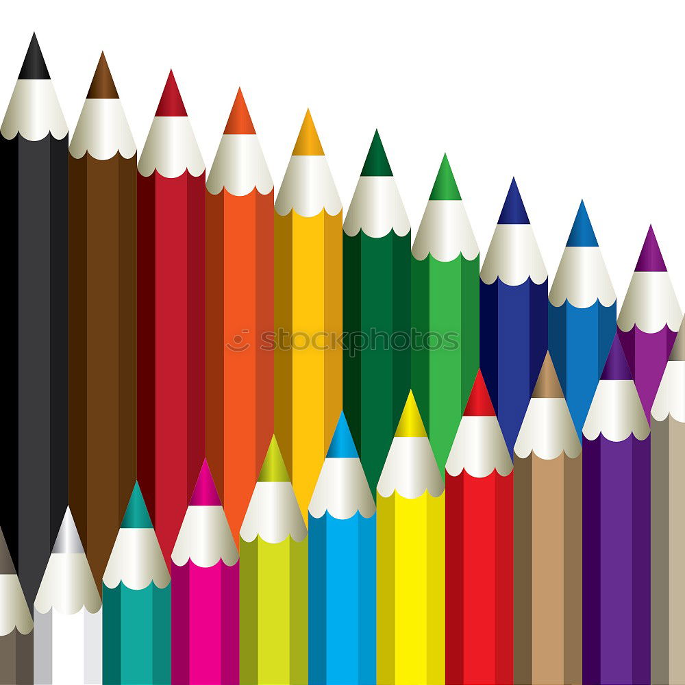 Similar – Image, Stock Photo Colored pencils School Art