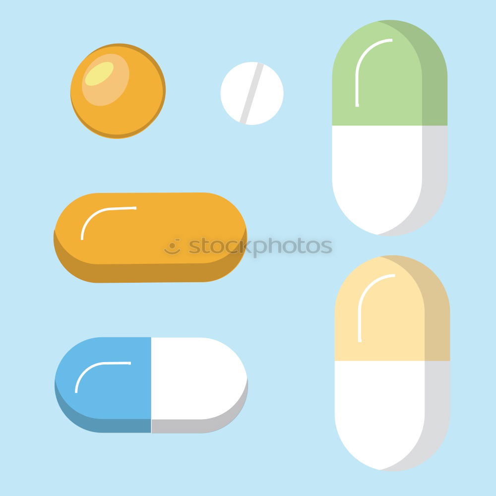 Similar – Image, Stock Photo Tablet capsules Healthy