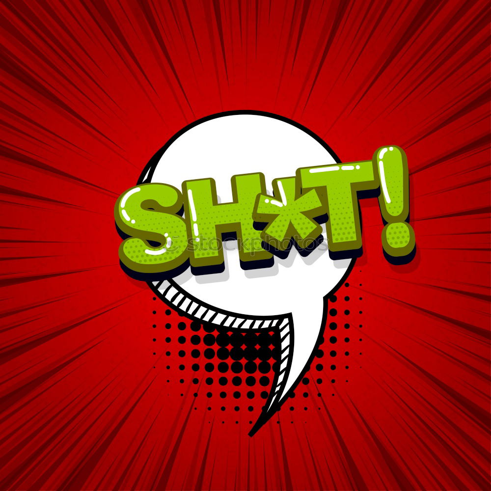 Image, Stock Photo BULLSHIT Characters