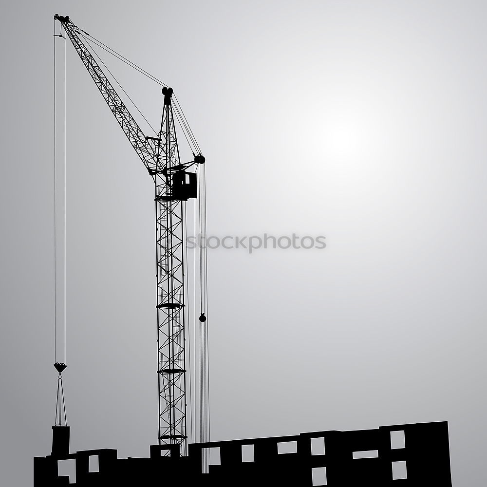 Similar – Image, Stock Photo Scaffold on work in progress