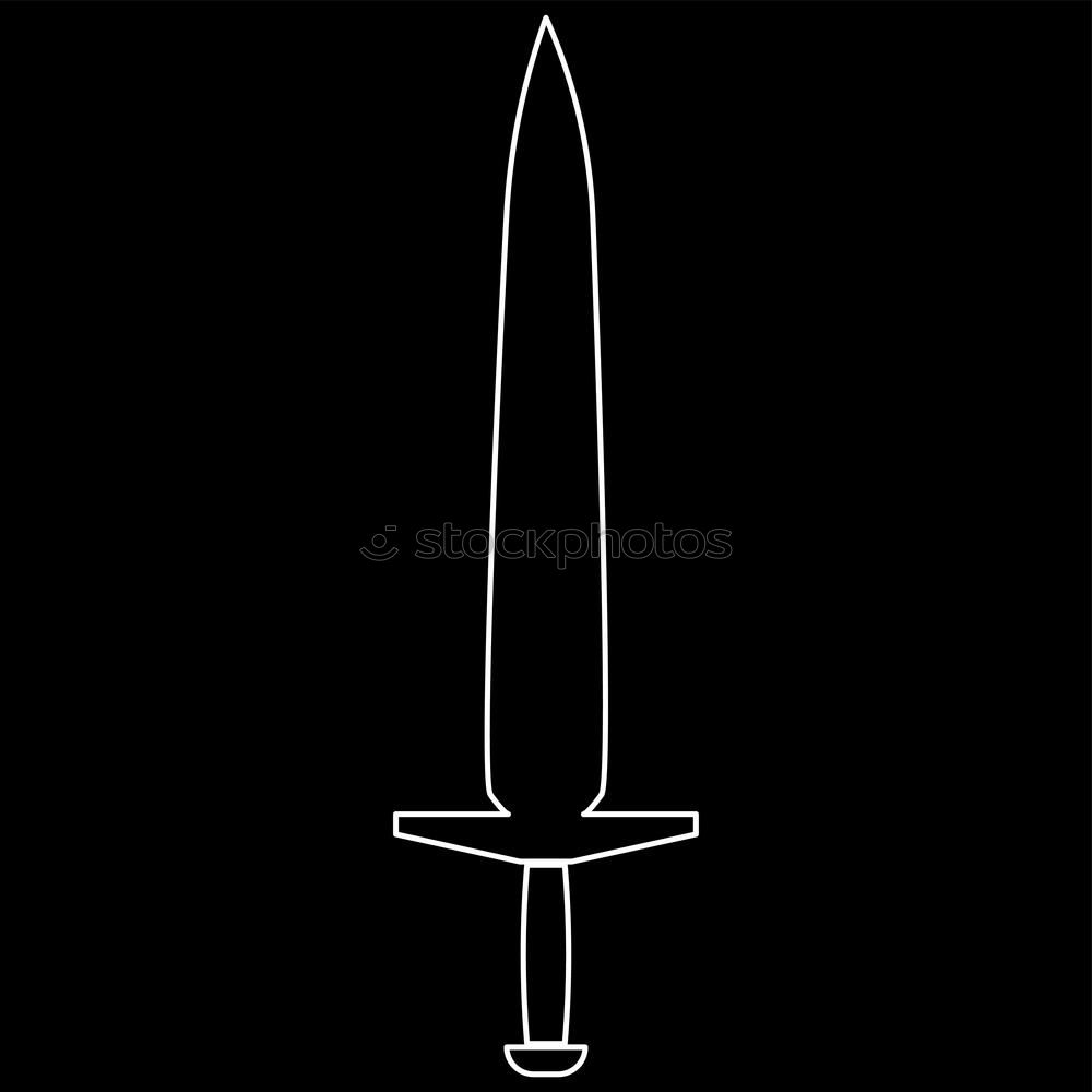 Similar – the knife Dark Dangerous