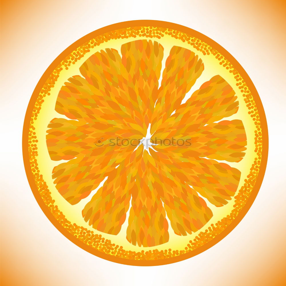 Similar – Image, Stock Photo Jammy Orange Triple on Blue