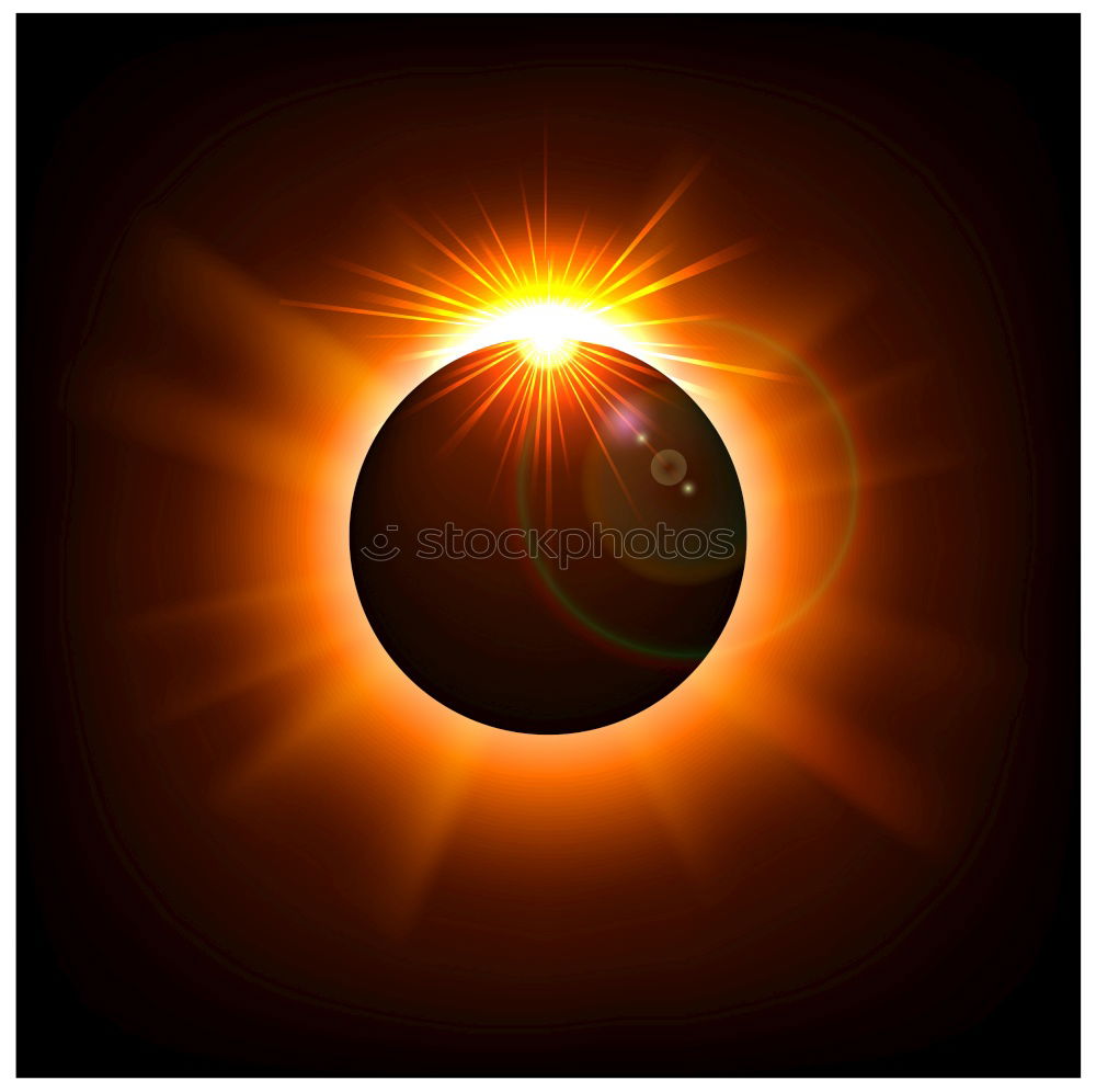 Similar – Image, Stock Photo Sunset over forest
