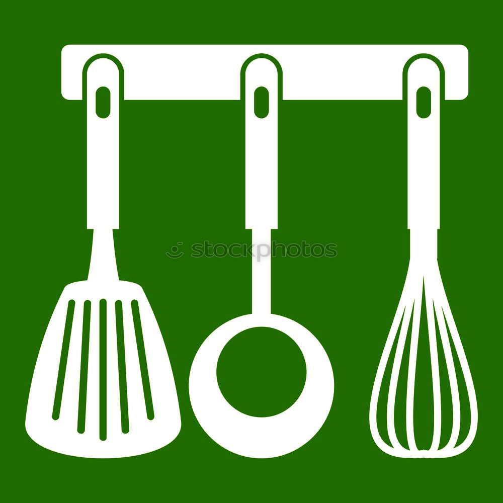 Similar – Image, Stock Photo garden tools on green lawn background.