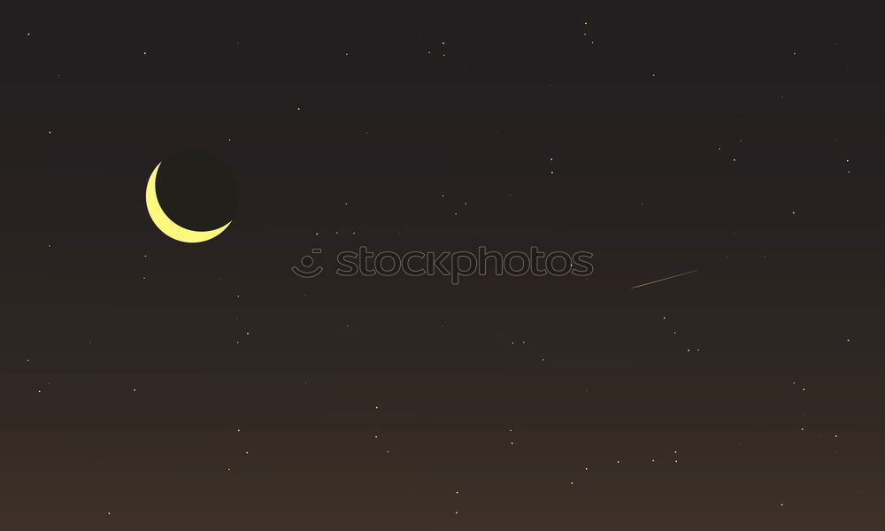 Similar – Image, Stock Photo starry sky Planet Airplane