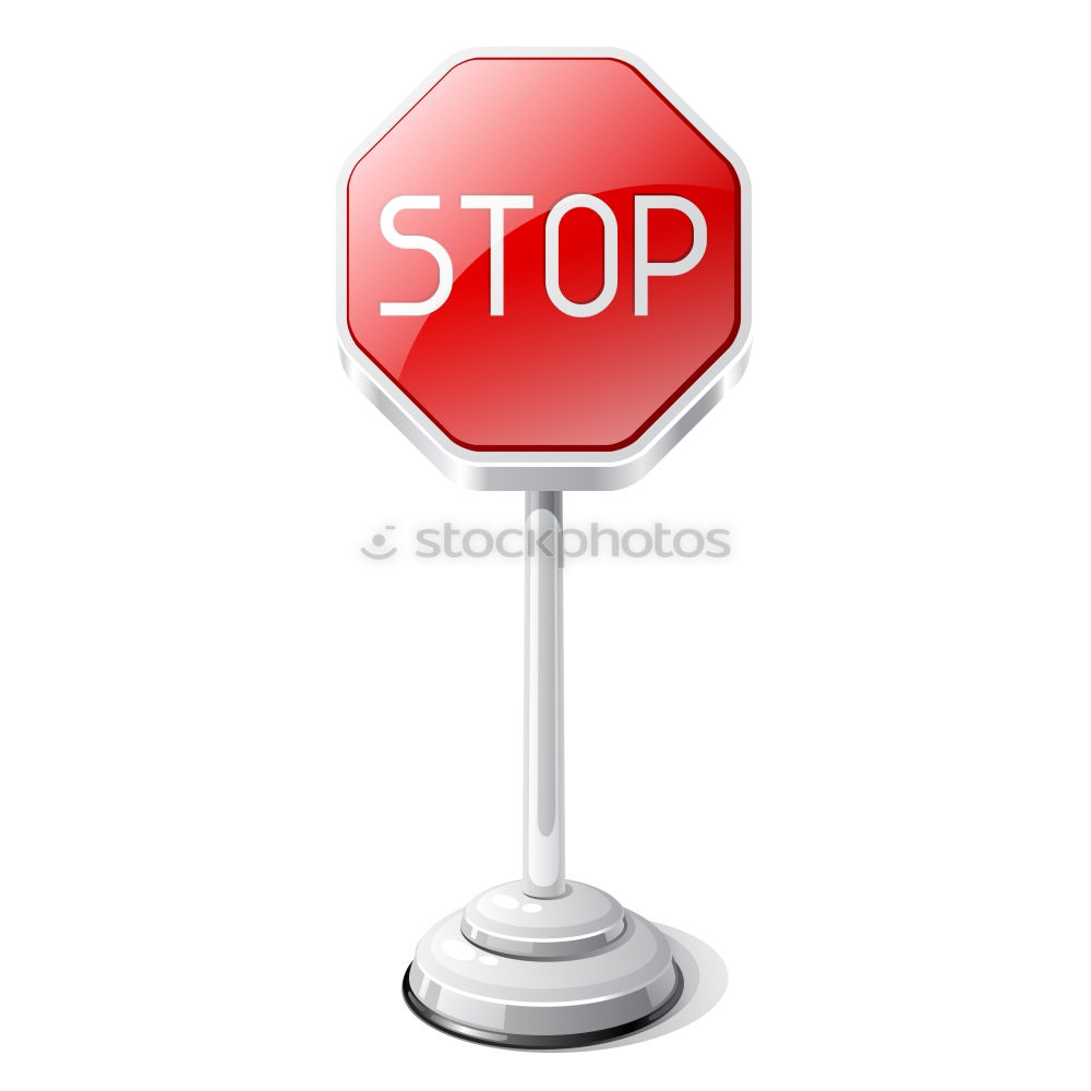 Similar – STOP! Stop sign Ocean