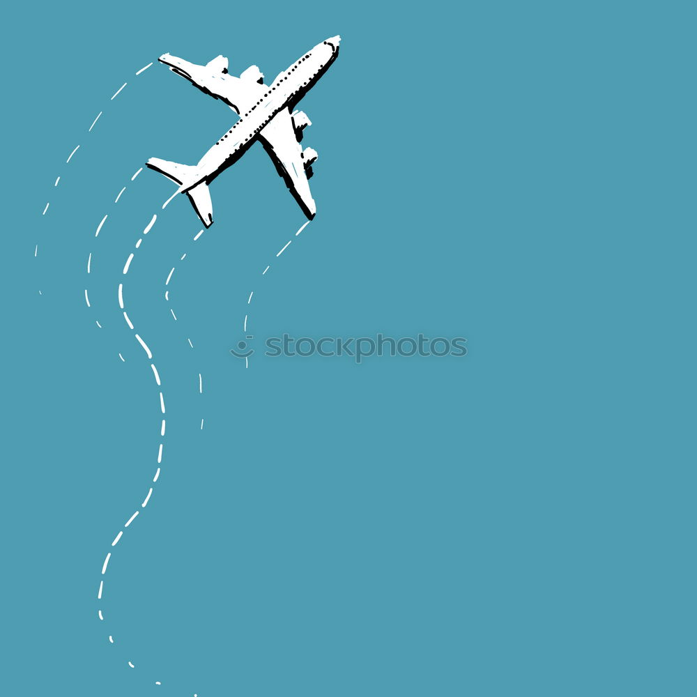 Similar – Image, Stock Photo landing Departure