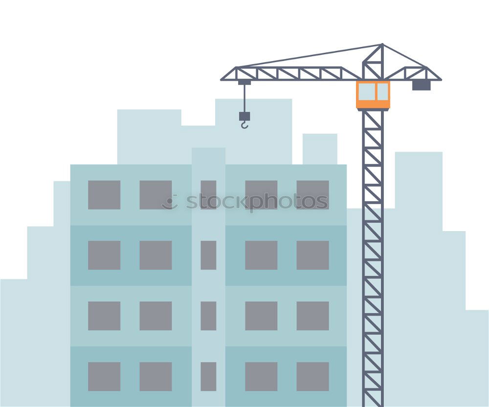 Similar – Image, Stock Photo Construction site again