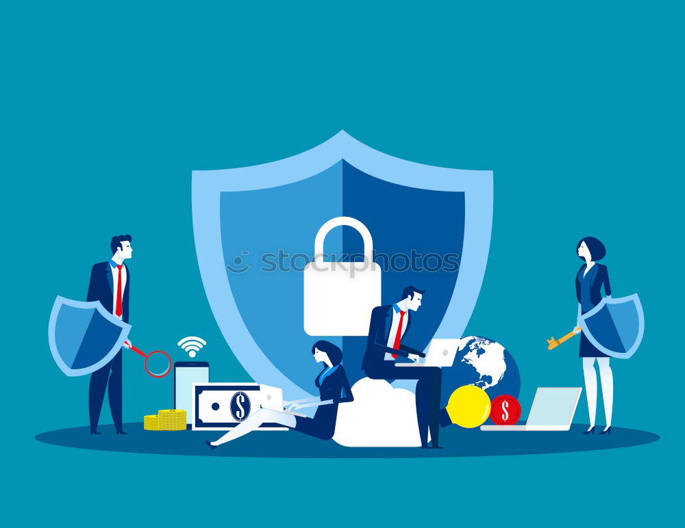 Similar – Image, Stock Photo antivirus protection