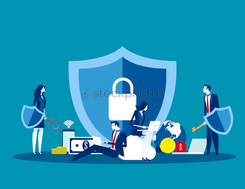 Similar – Image, Stock Photo antivirus protection
