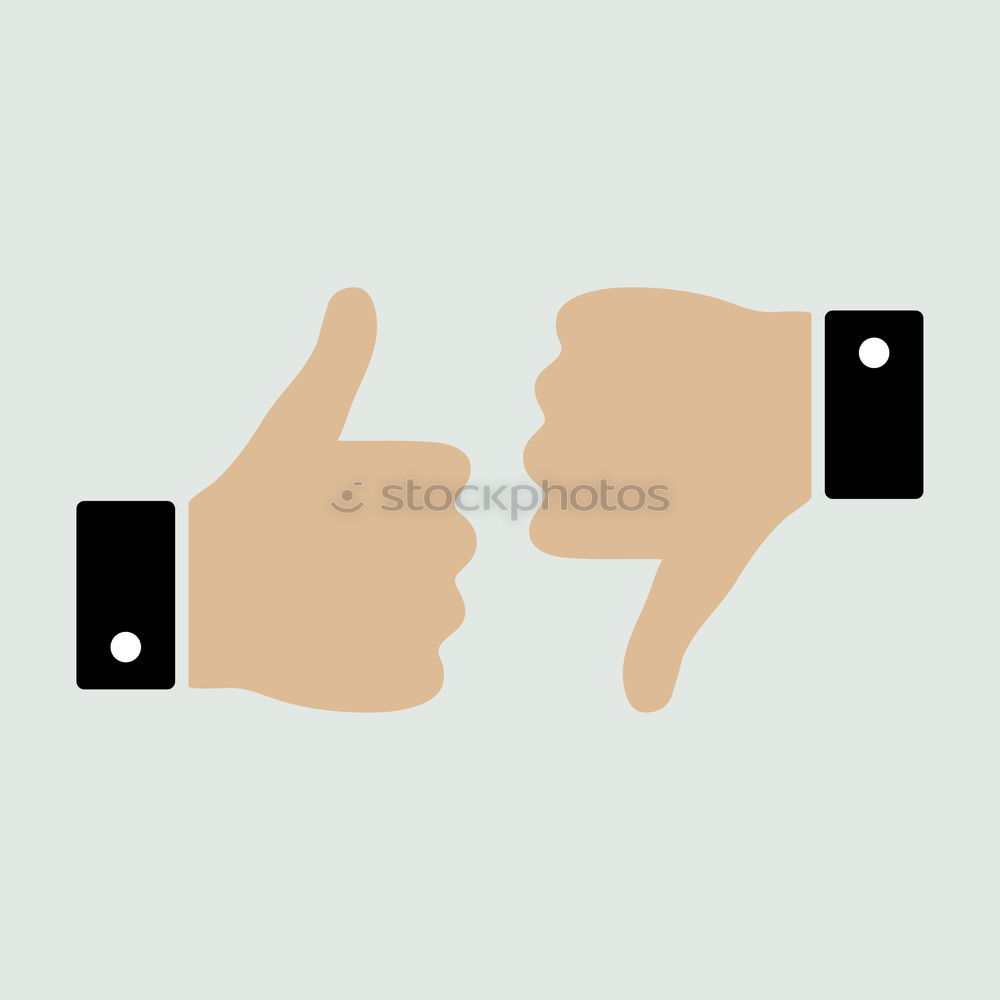 Similar – Image, Stock Photo Thumbs up Style Design