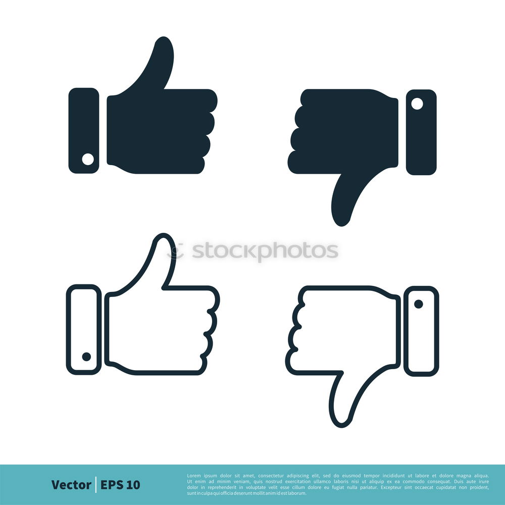 Similar – Image, Stock Photo Thumbs up Style Design