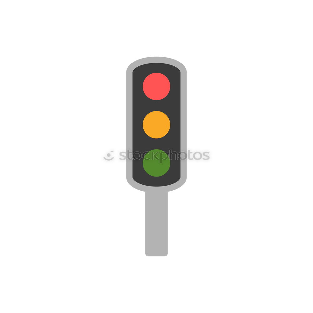 Similar – Traffic light signal Please touch