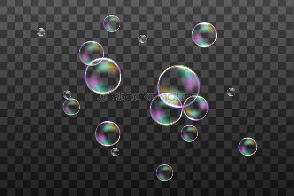 Similar – Soap bubbles floating in the air