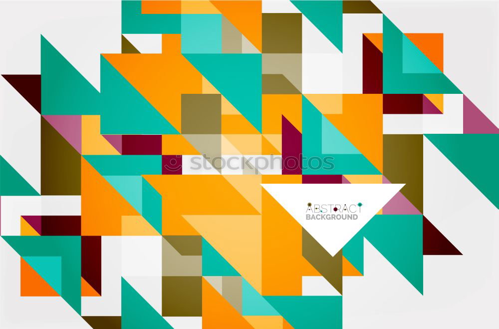 Similar – Image, Stock Photo geometric shapes on paper texture