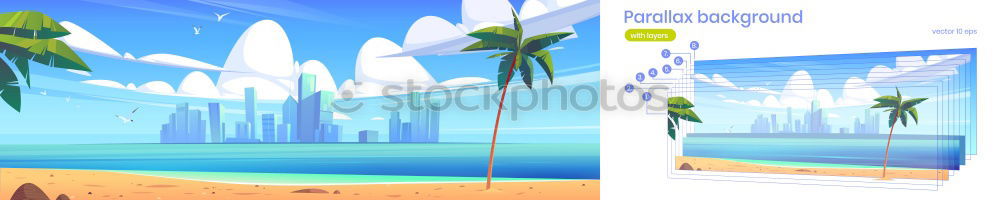 Similar – Image, Stock Photo Panoramissimo… Summer