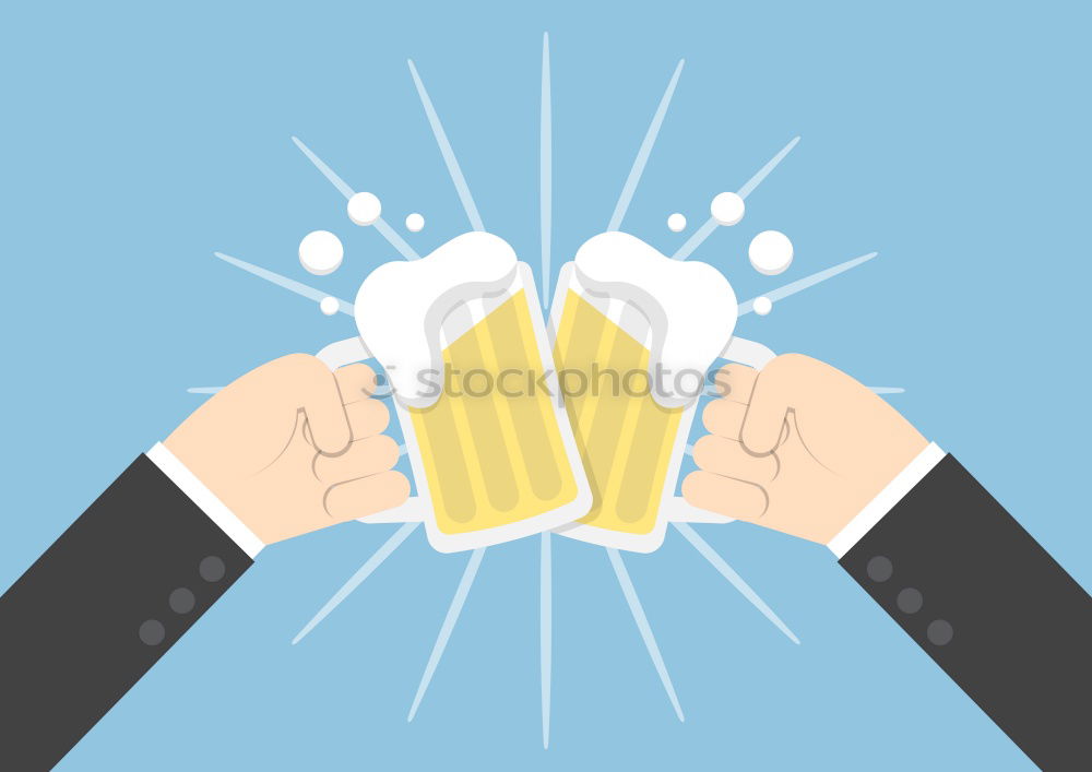 Similar – Image, Stock Photo Beer here, beer here…