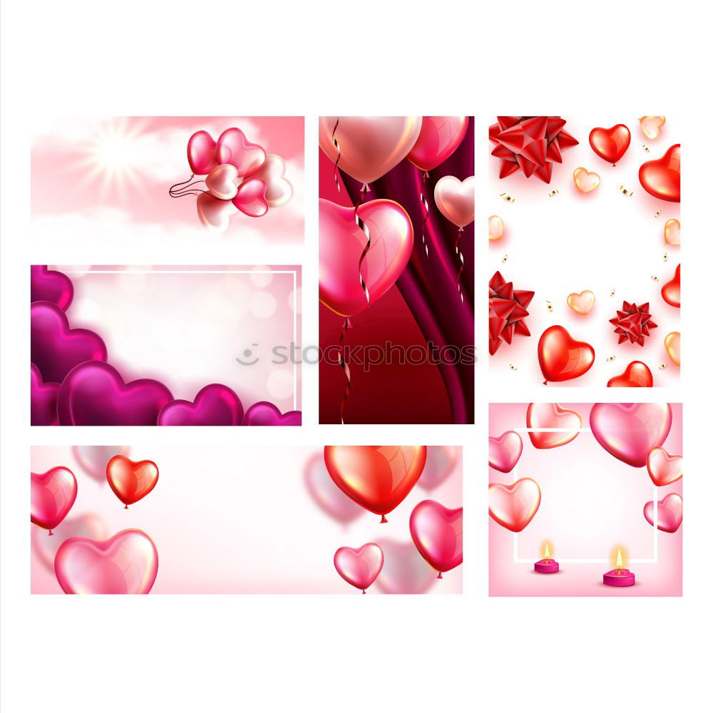 Valentine’s Day Background Frame